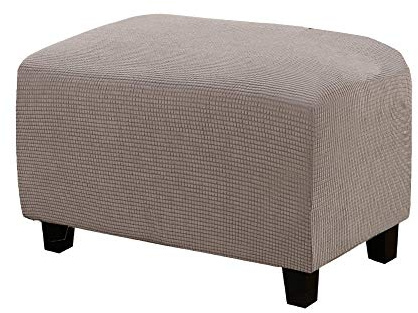 WINS Bezug für Ottoman, rechteckig, dehnbar, für Ottomane, Sofa, Sitzsack, rechteckig, Braun