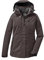 Killtec Damen Outdoorjacke Funktionsjacke mit abzippbarer Kapuze KOW 140 WMN Jckt wasserdicht, Winddicht, atmungsaktiv 00445-weinrot 48