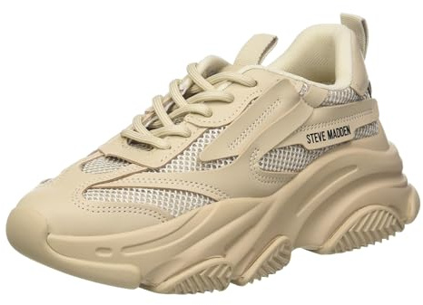 Steve Madden Possession, Zapatillas Mujer, marrón Claro, 40 EU