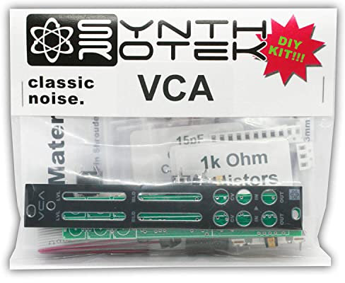 Synthrotek VCA Kit - Dual Voltage Controlled Amplifier Eurorack Module Kit