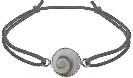 LES POULETTES BIJOUX - Armband Elastisch Link Runde Heiliger Lucia Augen Silber 925
