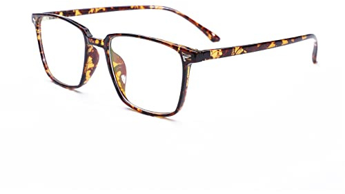 oriopxic Square Frame Nearsighted Glasses -0.25 Myopia Glasses Rice Nail Distance Glasses