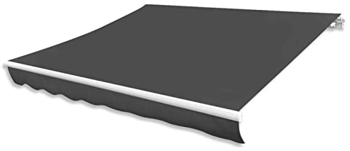 Keketa Homgoday Markisenbespannung Canvas Anthrazit 300x250 cm Rasen, Garten Model143708