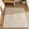 SONGMICS HOME Tappeto per Soggiorno, 61 x 92 cm Tappeto Salotto Antiscivolo, per Soggiorno Camera da Letto Cameretta, Lavabile in Lavatrice, Stile Boho, Beige Cappuccino TAR024K01V1