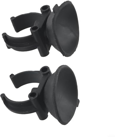 2 x Saugnäpfe für Aquarium-Heizung, Standard-Heizstabhalter-Klemmen, Heizungs-Saugnäpfe, Ersatz-Saugnäpfe für Aquariumheizung, Schlauch, Pflanze, Aquarium, 2 Stück