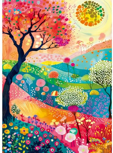 HUADADA Jigsaw Puzzles for Adults 1000 Pieces-Autumn landscape 1000 Piece Jigsaw Puzzles for Adults Gifts