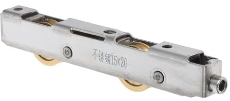 Rouleau de Porte Coulissante Silencieux 1 Set, Mouvement Fluide et Fiable