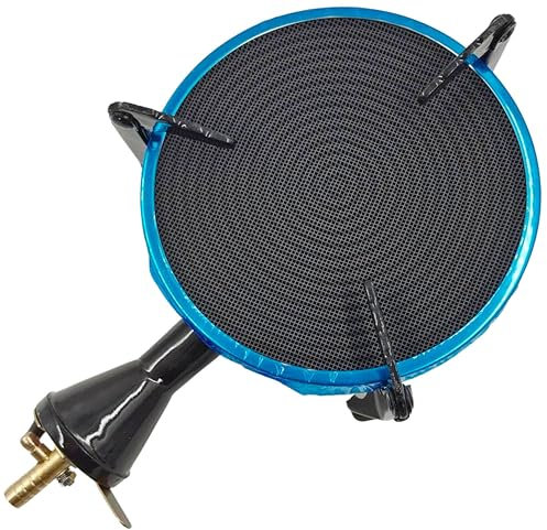 Quemadores de propano de hierro para quemadores de propano por infrarrojos, herramienta de cocina para barbacoa, adecuada para cocinar al aire libre de manera eficiente