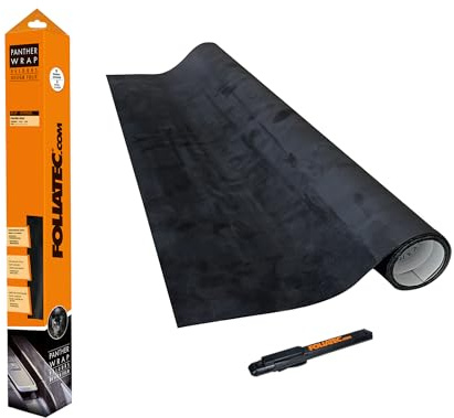 Foliatec Cockpit Design Film décoratif Panther Wrap, Noir, 75 x 140 cm