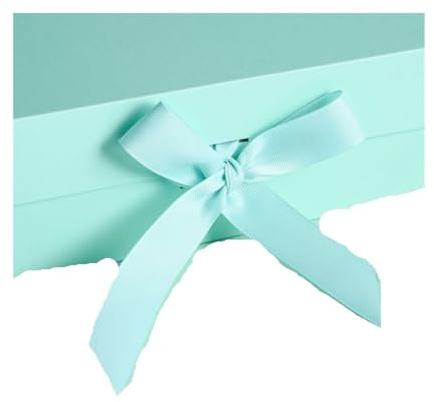 Karton weiß schwarz Geschenkkarton Große Geschenkbox Wellpappe Verpackung Parti Favors Box mit Magnet (Grün)