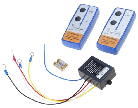Kalttoy Kit de télécommande sans fil pour treuil électrique pour une utilisation facile des portes d'ancrage