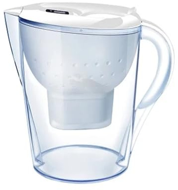 Jarra purificadora de agua 3,5 L for uso doméstico y cocina(WHITE)