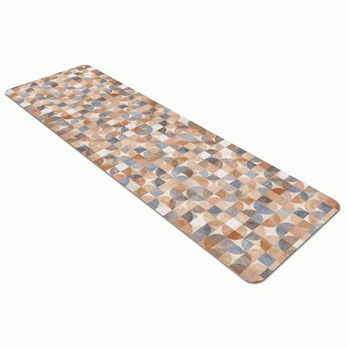 Comart - Alfombra Cocina Gaya - Absorbente - 60x200 - Gajos de Colores