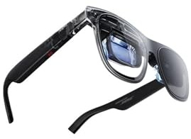 One Pro Real Smart AR Glasses X Prism 3DoF 120hz 171inch OLED Display Private Cinema Pocket TV Compatible For Phone PS5 Switch Gaming(M 57mm-66mm)