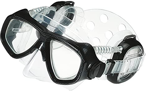 IST ProEar ME80-06 Tauchmaske Taucherbrille mit Ohrenschutz Ear-Protection