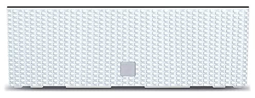 Prosperplast Jardinera para balcón rato Case, Dimensiones (mm) 580x180x195, Color Blanco
