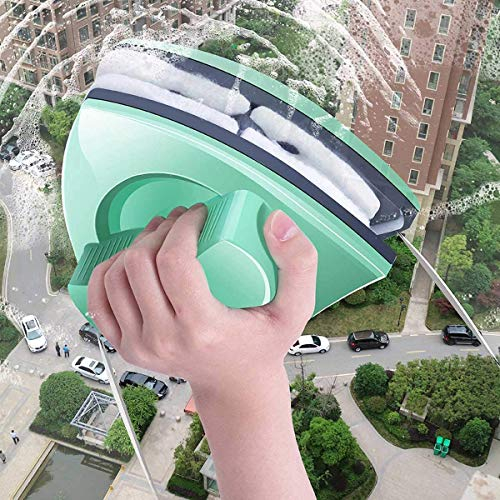 39-teiliges Set, doppelseitiger magnetischer Fensterreiniger, Glaswischerreiniger für Hochhaus-Fenstersauger mit Einer Dicke von 5–35 mm