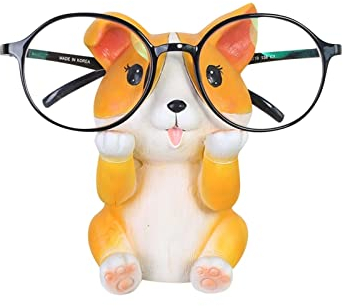 WAOCEO Supporto per Occhiali Occhiali Portabicchieri Naso Stand Carino Animali Desktop Ornament Bracciale Bracciale Hanging Holder Resina Scultura Scultura Espositore per Occhiali (Color : B)