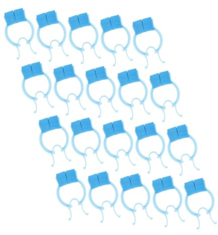 PartyKindom 20pezzi Clip Per Nasino Accessori Per Nasale e Pom Comodi e Pratici Per La Mucosa Nasale e Migliorare La Respirazione