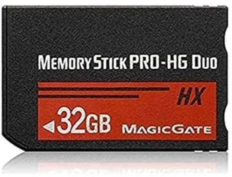 Firstwin Memory Stick Pro Duo da 32 GB Memory Card per Sony PSP Nero ad alta velocità