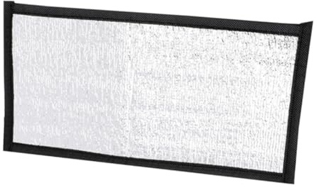 Milisten Esterilla Térmica Reflectante para Reptiles y Chinchillas Diseño Fácil de Limpiar, Hecha de Aluminio y Algodón Perlado para Terrarios y Recintos de Mascotas