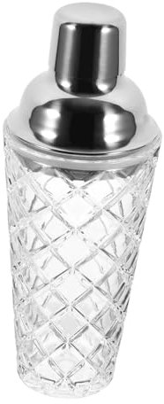 GLEAVI Coctelera Coctelera Batidos Tapa Coctelera Helada Vaso Coctelera Artículos De Bar Fiestas Cristalería Vasos Coctelería Cristalería Acanalada Bebidas Mezcla