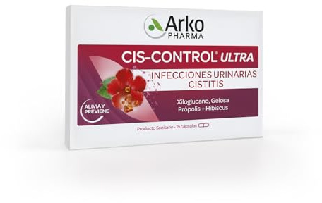 Arkopharma Ciscontrol Ultra Capsules, soulage et prévient les infections urinaires, cystite, efficacité cliniquement prouvée, non antibiotique