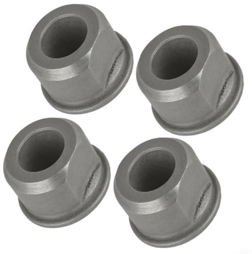 Yuanpgky Lot de 4 bagues en métal pour roue avant de tondeuse autoportée, compatibles avec 532009040 532124959, pièces de tracteur à gazon, bagues de roue avant