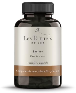 Lactase – Complément Alimentaire Naturel – Digestion du Lactose, Réduction des Ballonnements & Confort Digestif