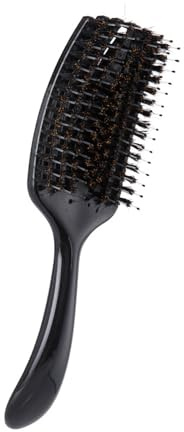Pettine districante ventilato con manico antiscivolo per prevenire grovigli, spazzola per capelli per acconciature quotidiane e pettine districante