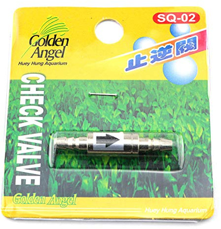 E-outstanding Non Return Valve Stainless Steel One Way Non-Return Check Valve for Aquarium Co2 System CO2 Diffuser