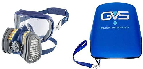 GVS Filter Technology SPR584 Masque Elipse Integra avec filtres ABE1P3, M/L Bleu SPM007 Pochette pour Elipse Integra, une taille, bleu