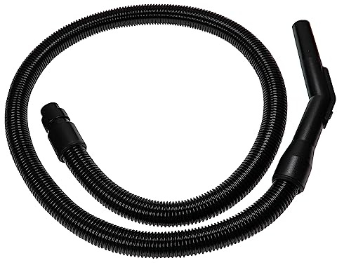 vhbw Ersatz Schlauch kompatibel mit Siemens Super 911 Electronic Staubsauger - Flexibel, 1,8 m + Handgriff, 35 mm Rundanschluss