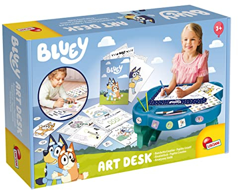 Liscianigiochi Lisciani Juegos Bluey Art Desk Banquete Creativo