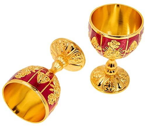 YARNOW 2piezas Copa De Vino Blanco De Elegante Retro Para Fiestas Material De Calidad