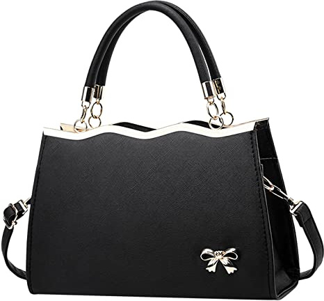 meiodtion Handtasche Damen Umhängetasche Klein Mittelgroß Frauen Taschen Taschen Damen Trendy Bow Fashion Sport Messenger Schulter Handtasche Beuteltasche Damen Mini Tasche Damen