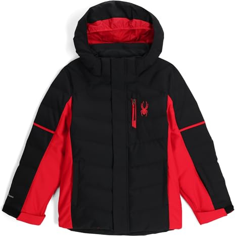 Spyder Chaqueta de esquí con aislamiento Implulse para niño, Negro -, 10