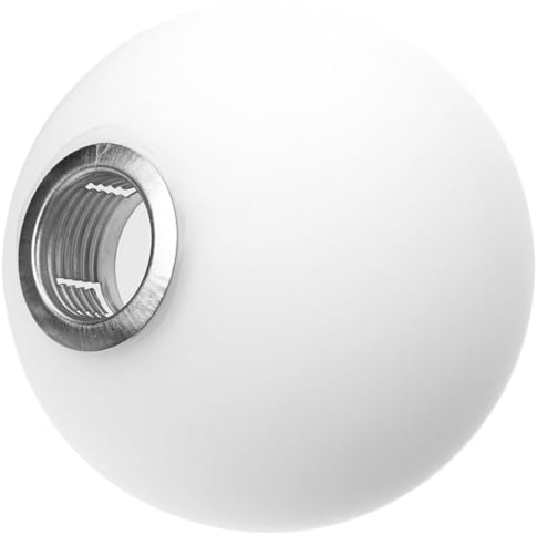 HEMOTON Pantalla De Lámpara De Globo Blanca Pantalla De Globo De Cristal De Repuesto De 120 Mm Poste De Lámpara Esférico Base De Globo G9 Cubierta De Lámpara De Bola Redonda Para Apliques