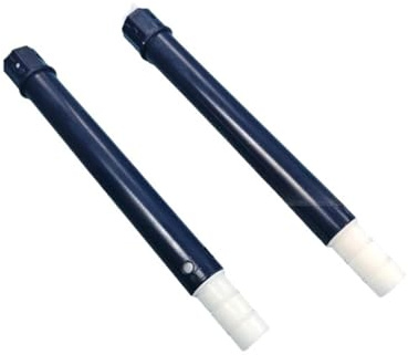 NieKe 2 Blaue Luftschläuche, Ersatzteile, Armaturen, Puffing-Luftrohre, Zubehör for Softeismaschinen, Bodendurchmesser 18 mm, kompatibel mit Vevor
