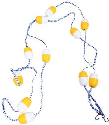 SEWOART Schwimmbad-trennseil Mit Schwimmkörpern Für Unterteilung Und Markierung Nylon-Kordel Praktische Pool