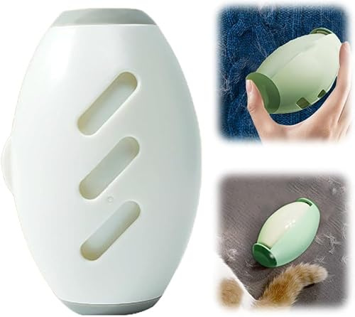 Reusable Washable Roller Sticker,Portable Mini Pet Hair Remover Roller,Reusable lint roller,Dog Hair Remover, Cat Hair Remover, Fluff Remover for Clothes (White)