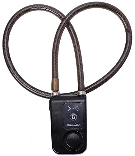 Fahrradschloss, Smart Bluetooth, Anti Diebstahl, 110dB Alarm, wasserdichte Radschloss f¨¹r Fahrrad und Smartphone