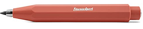 Kaweco SKYLINE SPORT Fallpenna Fox 3,2 mm 5B I stiftpenna av högkvalitativ plast i trendig design I tryckpenna påfyllningsbar i orange I stiftpenna 10,5 cm