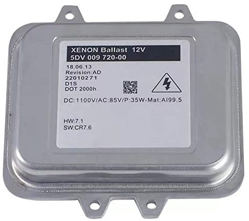 FanPaYY xenón HID unidad de Control de Lastre Faro 1232335 para Astra Insignia A 5DV00972000 AD-Version