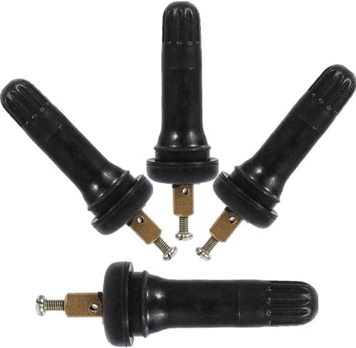 4PCS TPMS Valve Stem Tyre Pressure Monitoring Sensor Valve Stem TPMS Tire Pressure Monitoring System Anti-explosion Tire Valve Stem Tool for Car