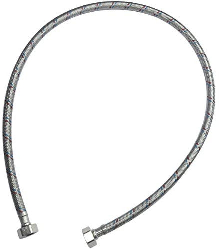 AERZETIX - C50986 - Tubo flessibile di collegamento - 1000mm - 1/2 femmina/femmina - rubinetto miscelatore sanitario idraulica cucina bagno