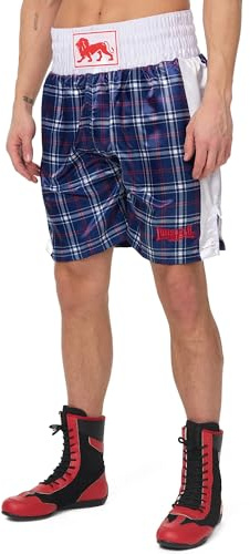 Lonsdale MMA Shorts L Spaxton | Boxershorts - Muay Thai Shorts Herren - Kickboxen Hose - Boxer-Shorts - Sparringsshorts