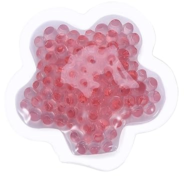 ibasenice Beauty Pack Flower Shape Hot-cold Bead Ice Pack Für Brustpflege Und Wiederverwendbar Für Kältetherapie Und Wärmetherapie Geeignet Zur Linderung Von Brustschmerzen Postpartalen