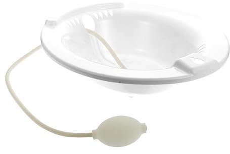Angoily Sitzbad Bidet Hockfreies Waschbecken Verdicktes Anti Rutsch Badewanne Für Schwangere Ältere Personen Mobilitätshilfe Komfortables Stillbecken