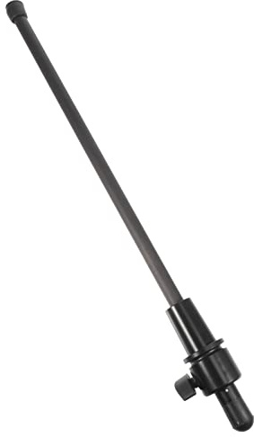 Toyvian Endstift Robuster Schwarzer Endstift Kontrabass aus Kohlefaser und Bühnenperformance Professionelles Basszubehör zur Klangübertragung für Double Bass